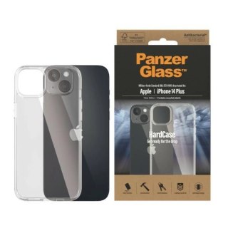 Etui PanzerGlass HardCase antybakteryjne z certyfikatem Military Grade na iPhone 14 Plus / 15 Plus - przezroczyste