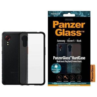 Etui PanzerGlass HardCase na Samsung Galaxy XCover 5 - przezroczysto-czarne