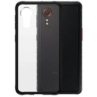 Etui PanzerGlass HardCase na Samsung Galaxy XCover 5 - przezroczysto-czarne