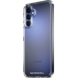 Etui PanzerGlass HardCase z D3O® Bio i certyfikatem Military Grade na Samsung Galaxy A15 / A15 5G - przezroczyste