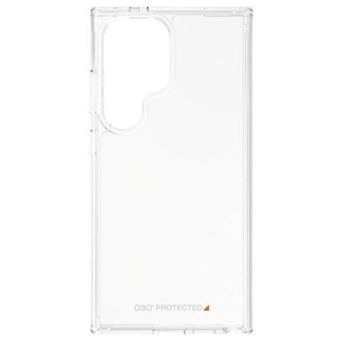 Etui PanzerGlass HardCase z D3O® Bio i certyfikatem Military Grade na Samsung Galaxy S24 Ultra - przezroczyste