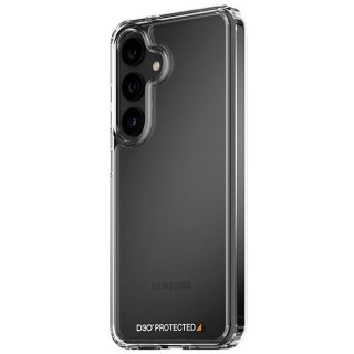 Etui PanzerGlass HardCase z D3O® Bio i certyfikatem Military Grade na Samsung Galaxy S24 - przezroczyste