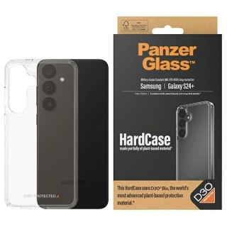 Etui PanzerGlass HardCase z D3O® Bio i certyfikatem Military Grade na Samsung Galaxy S24+ - przezroczyste