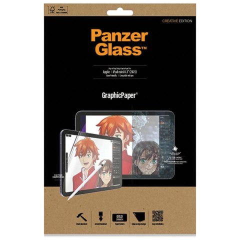 Folia PanzerGlass GraphicPaper antybakteryjna na iPad mini 8.3" 2021