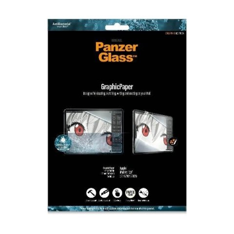 Folia PanzerGlass GraphicPaper antybakteryjna z filtrem odblasków na iPad Pro 12.9" 2018 / 2020 / 2021