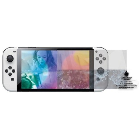 Szkło PanzerGlass Standard antybakteryjne na Nintendo Switch OLED