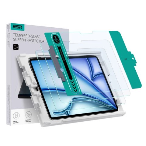 Szkło hartowane ESR Tempered Glass na iPad Air 11'' 2024 - 2 szt. Szkło hartowane ESR Tempered Glass na iPad Air 11'' 2024 - 2 szt.