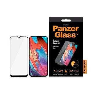 Szkło hartowane PanzerGlass E2E Pro Regular antybakteryjne na Samsung Galaxy A41 - z czarną ramką