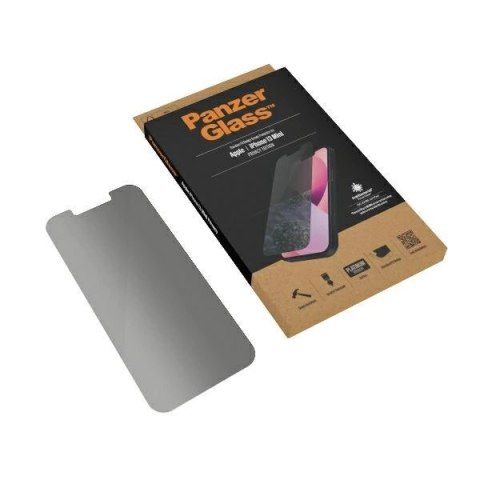 Szkło hartowane PanzerGlass Standard Super+ antybakteryjne prywatyzujące na iPhone 13 mini