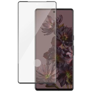Szkło hartowane PanzerGlass Ultra-Wide Fit antybakteryjne na Google Pixel 7 Pro - z czarną ramką