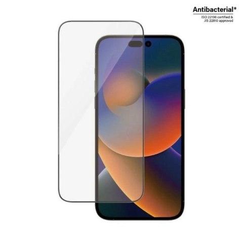 Szkło hartowane PanzerGlass Ultra-Wide Fit antybakteryjne na iPhone 14 Pro Max Szkło hartowane PanzerGlass Ultra-Wide Fit antybakteryjne na iPhone 14 Pro Max