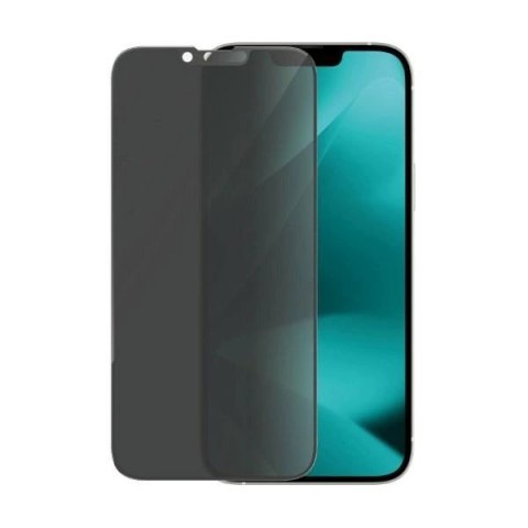 Szkło hartowane PanzerGlass Ultra-Wide Fit antybakteryjne prywatyzujące z pozycjonerem na iPhone 14 Plus / 13 Pro Max