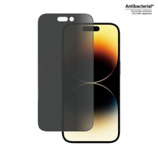 Szkło hartowane PanzerGlass Ultra-Wide Fit antybakteryjne prywatyzuzjące na iPhone 14 Pro