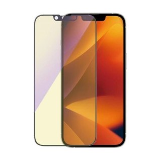 Szkło hartowane PanzerGlass Ultra-Wide Fit antybakteryjne z filtrem niebieskiego światła i pozycjonerem na iPhone 14 / 13 Pro / 