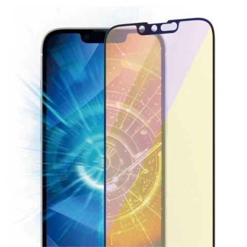 Szkło hartowane PanzerGlass Ultra-Wide Fit antybakteryjne z filtrem niebieskiego światła i pozycjonerem na iPhone 14 / 13 Pro / Szkło hartowane PanzerGlass Ultra-Wide Fit antybakteryjne z filtrem niebieskiego światła i pozycjonerem na iPhone 14 / 13 Pro /