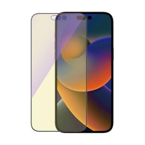 Szkło hartowane PanzerGlass Ultra-Wide Fit antybakteryjne z filtrem niebieskiego światła i pozycjonerem na iPhone 14 Pro Max Szkło hartowane PanzerGlass Ultra-Wide Fit antybakteryjne z filtrem niebieskiego światła i pozycjonerem na iPhone 14 Pro Max