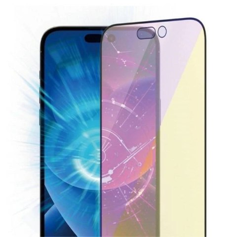 Szkło hartowane PanzerGlass Ultra-Wide Fit antybakteryjne z filtrem niebieskiego światła i pozycjonerem na iPhone 14 Pro Max Szkło hartowane PanzerGlass Ultra-Wide Fit antybakteryjne z filtrem niebieskiego światła i pozycjonerem na iPhone 14 Pro Max