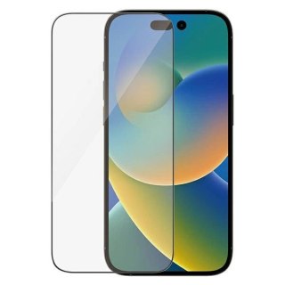 Szkło hartowane PanzerGlass Ultra-Wide Fit antybakteryjne z pozycjoner na iPhone 14 Pro