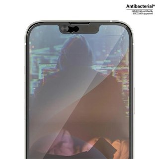Szkło hartowane PanzerGlass Ultra-Wide Fit antybakteryjne z zaślepką na aparat i pozycjonerem na iPhone 14 / 13 / 13 Pro