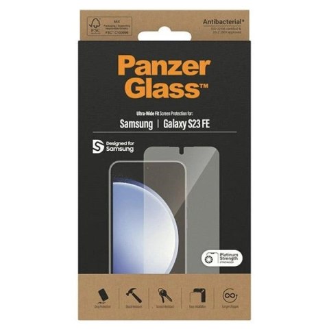 Szkło hartowane PanzerGlass Ultra-Wide Fit na Samsung Galaxy S23 FE Szkło hartowane PanzerGlass Ultra-Wide Fit na Samsung Galaxy S23 FE
