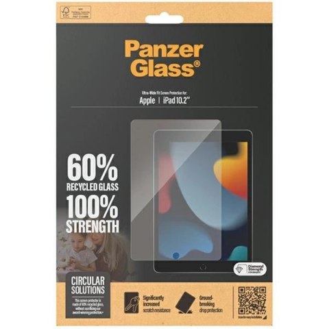 Szkło hartowane PanzerGlass Ultra-Wide Fit na iPad 10.2" Szkło hartowane PanzerGlass Ultra-Wide Fit na iPad 10.2"