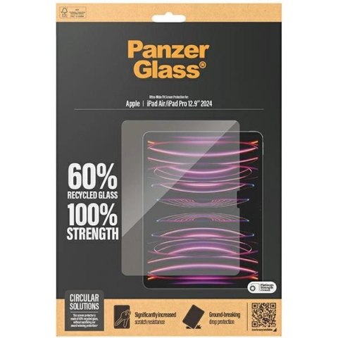 Szkło hartowane PanzerGlass Ultra-Wide Fit na iPad Air 12.9" 2024 / iPad Pro 2024 12.9"