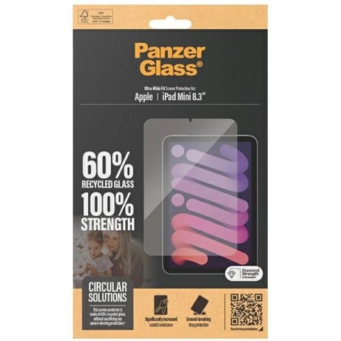 Szkło hartowane PanzerGlass Ultra-Wide Fit na iPad mini 8.3" 2024
