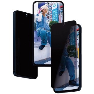 Szkło hartowane PanzerGlass Ultra-Wide Fit prywatyzujące z pozycjonerem na Samsung Galaxy A55 5G
