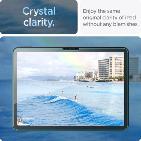 Szkło hartowane Spigen Glas.tR EZ Fit na iPad Air 13" 2024 Szkło hartowane Spigen Glas.tR EZ Fit na iPad Air 13" 2024