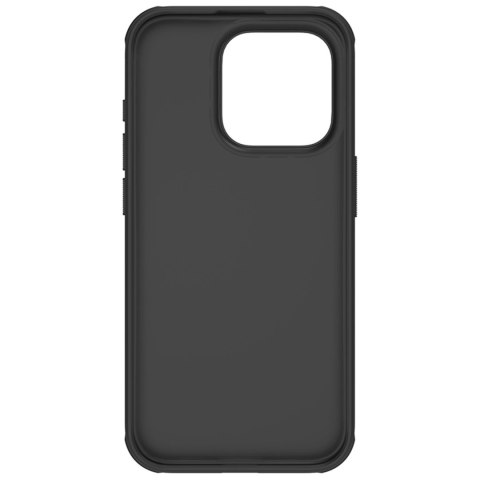 Wzmocnione etui do iPhone 15 Pro Nillkin Super Frosted Shield Pro - czarne Wzmocnione etui do iPhone 15 Pro Nillkin Super Frosted Shield Pro - czarne