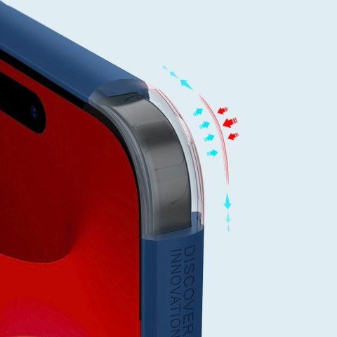 Wzmocnione etui do iPhone 15 Pro Nillkin Super Frosted Shield Pro - czarne Wzmocnione etui do iPhone 15 Pro Nillkin Super Frosted Shield Pro - czarne