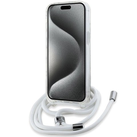 Etui Karl Lagerfeld Crossbody IML Karl Head MagSafe na iPhone 15 / 14 / 13 - przezroczyste Etui Karl Lagerfeld Crossbody IML Karl Head MagSafe na iPhone 15 / 14 / 13 - przezroczyste