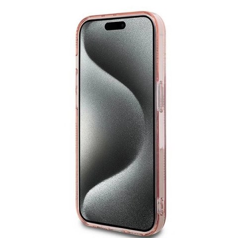 Etui Karl Lagerfeld IML Choupette Head & Monogram na iPhone 13 Pro Max - różowe Etui Karl Lagerfeld IML Choupette Head & Monogram na iPhone 13 Pro Max - różowe