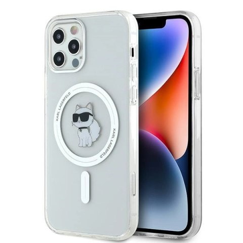 Etui Karl Lagerfeld IML Choupette MagSafe na iPhone 12 / 12 Pro - przezroczyste Etui Karl Lagerfeld IML Choupette MagSafe na iPhone 12 / 12 Pro - przezroczyste
