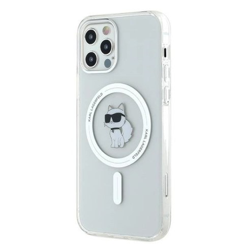 Etui Karl Lagerfeld IML Choupette MagSafe na iPhone 12 / 12 Pro - przezroczyste Etui Karl Lagerfeld IML Choupette MagSafe na iPhone 12 / 12 Pro - przezroczyste