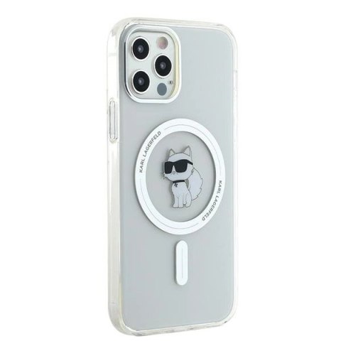 Etui Karl Lagerfeld IML Choupette MagSafe na iPhone 12 / 12 Pro - przezroczyste Etui Karl Lagerfeld IML Choupette MagSafe na iPhone 12 / 12 Pro - przezroczyste