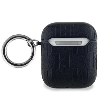 Etui Karl Lagerfeld Monogram Karl Head na AirPods 1 / 2 - czarne