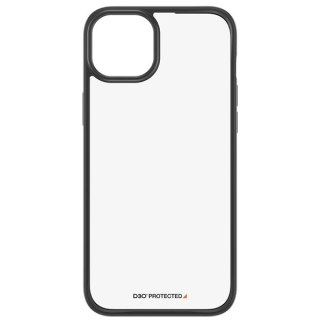 Etui PanzerGlass ClearCase na iPhone 15 Plus / 14 Plus z certyfikatem Military Grade - przezroczysto-czarne