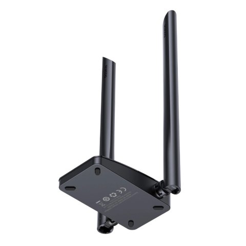 Karta sieciowa USB Baseus FastJoy B01317600111-06 1800 Mb/s - czarna Karta sieciowa USB Baseus FastJoy B01317600111-06 1800 Mb/s - czarna