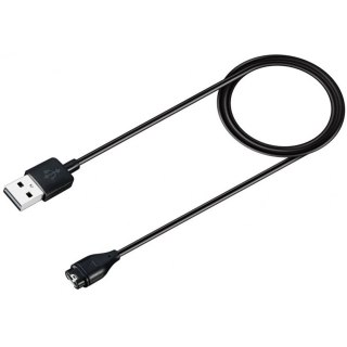Ładowarka magnetyczna do smartwatchy Garmin z USB-A - czarna