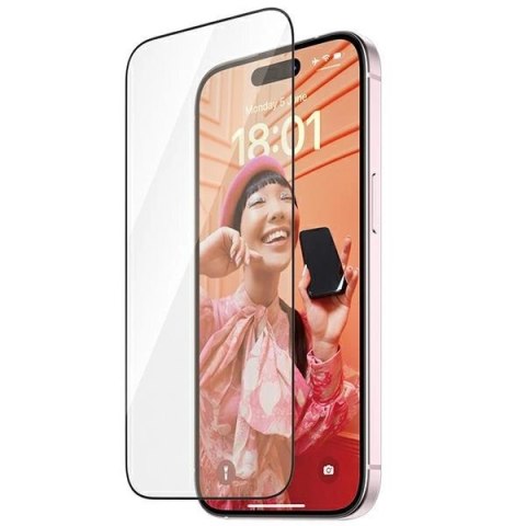 Szkło PanzerGlass Re:fresh Glass na iPhone 15 z pozycjonerem Szkło PanzerGlass Re:fresh Glass na iPhone 15 z pozycjonerem