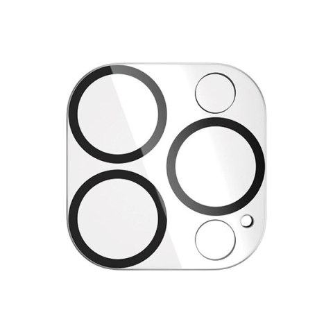 Zestaw PanzerGlass Bundle 3in1 etui przezroczyste + folia + osłona aparatu do iPhone 15 Pro Max