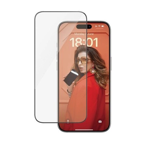 Zestaw PanzerGlass Bundle 3in1 etui przezroczyste + folia + osłona aparatu do iPhone 15 Pro Max