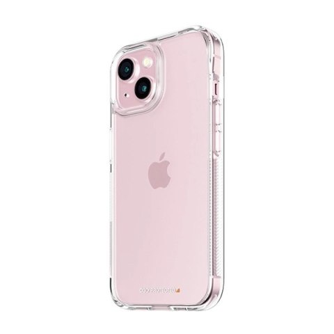 Zestaw PanzerGlass Bundle 3in1 etui przezroczyste + folia + osłona aparatu do iPhone 15
