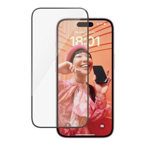 Zestaw PanzerGlass Bundle 3in1 etui przezroczyste + folia + osłona aparatu do iPhone 15