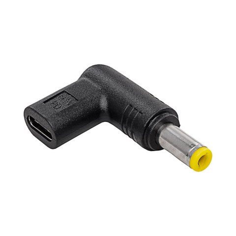 Akyga wtyczka do zasilacza uniwersalnego AK-ND-C01 USB-C / 5.5 x 2.5 mm 19.5V Akyga wtyczka do zasilacza uniwersalnego AK-ND-C01 USB-C / 5.5 x 2.5 mm 19.5V