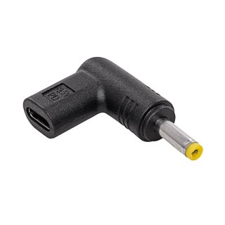 Akyga wtyczka do zasilacza uniwersalnego AK-ND-C04 USB-C / 3.5 x 1.3 mm 19.5V