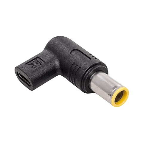 Akyga wtyczka do zasilacza uniwersalnego AK-ND-C12 USB-C / 7.9 x 5.5 mm + pin 20V
