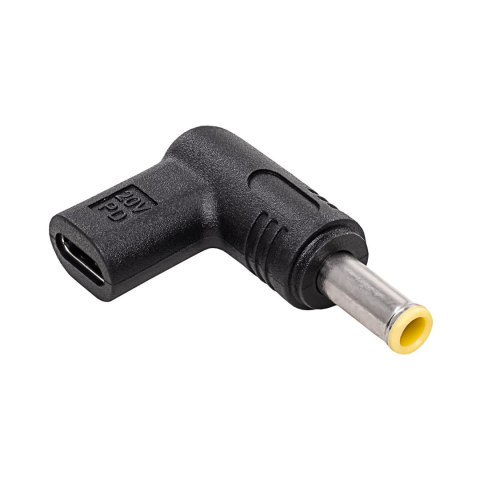 Akyga wtyczka do zasilacza uniwersalnego AK-ND-C16 USB-C / 5.5 x 3.0 mm + pin 20V Akyga wtyczka do zasilacza uniwersalnego AK-ND-C16 USB-C / 5.5 x 3.0 mm + pin 20V