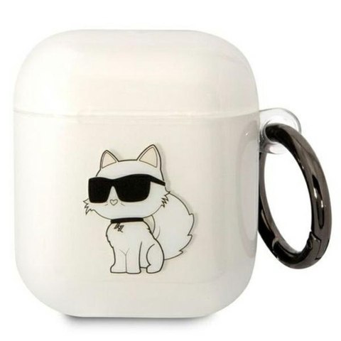 Karl Lagerfeld etui do Airpods 1 / 2 KLA2HNCHTCT transparentne Ikonik Choupette Karl Lagerfeld etui do Airpods 1 / 2 KLA2HNCHTCT transparentne Ikonik Choupette